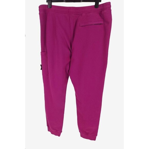 STONE ISLAND Mens 3XL XXXL Logo Patch Sweatpants in Magenta New/Defect $285US - Picture 9 of 12